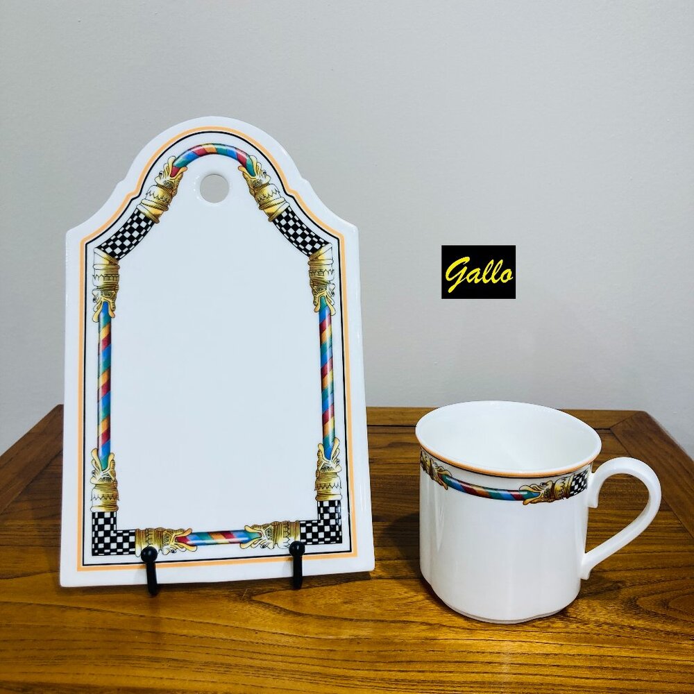 Villeroy and Boch Matching Mug and Plate Set